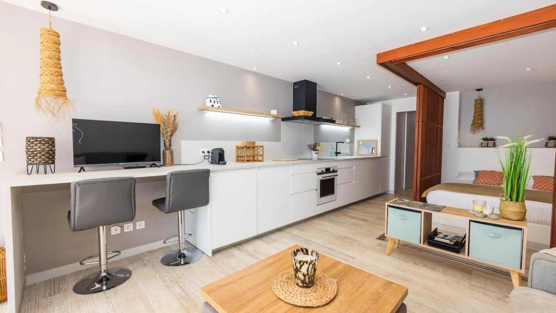 Apartment La Papilule Beach Front Studio - Mont Vernon Cul de Sac